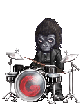 Drumming Gorilla