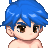 A guy with blue hair's avatar