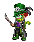 Green Clown Weird Geek92