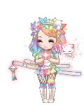 sweet and her bubble