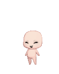 Naked Baby Without Ears