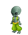 Alien Invader Green