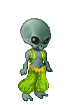 Alien Invader Green